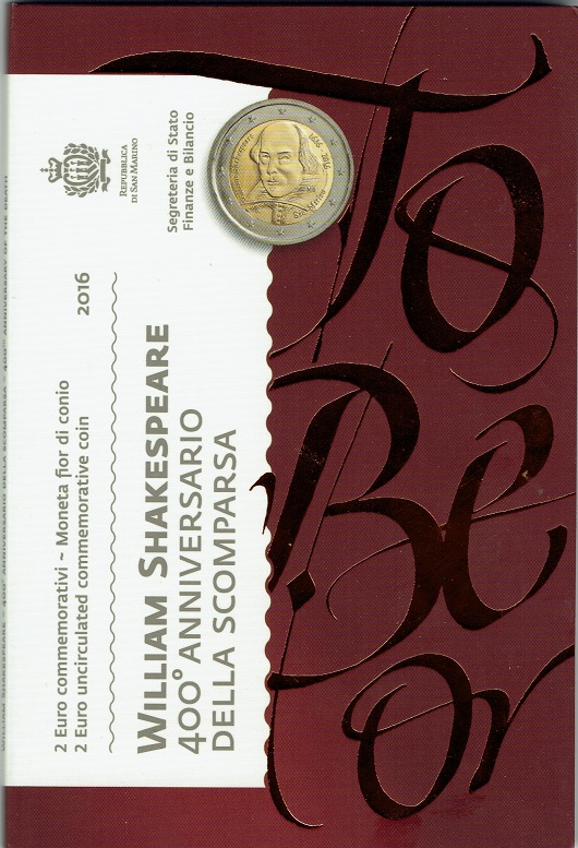 (afbeelding voor) 2 Euromunt 2016 Donatello